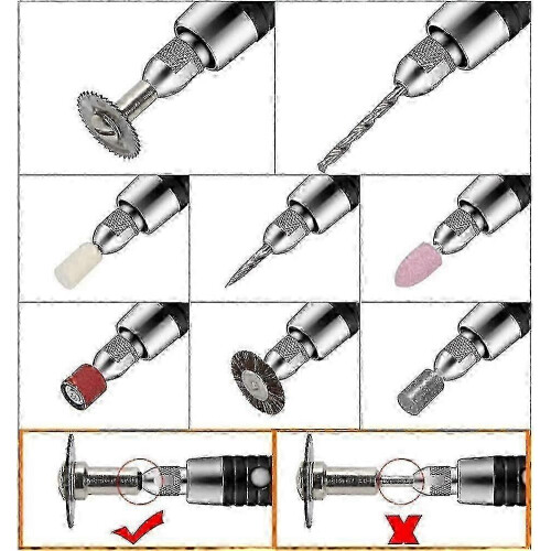 Mini Drill Kit 105Pieces Cordless Rotary Tool 3-Speed with LED Light 5V 2