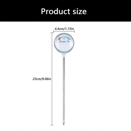 Efficient Soil Moisture Meter Plug And Read Design Prevent Over Under Watering Multicolor 2