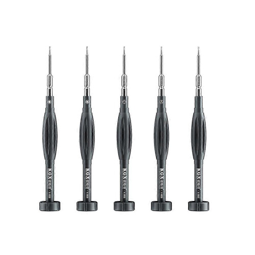 Professional 5-Piece 2D Rugby Precision Screwdriver Set for Mobile Phone Repair