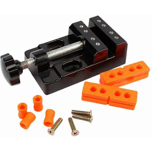 Mini Flat Clamp Table Vise with Jaw Opening for Bench Drill Press 1