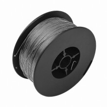 Bobina autoprotegida de alambre de soldadura tubular sin gas de 0,8 mm y 1 kg para proyectos profesionales.