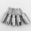 5-Pc Butterfly Nut Socket Set with Quick Size ID System for Hand Tool Work Multicolor 4