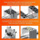 2in1 Detachable Mini Rotating Split Vise Model Making Hobby DIY Etched Sheet Bending Clamp Black 3
