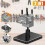 2in1 Detachable Mini Rotating Split Vise Model Making Hobby DIY Etched Sheet Bending Clamp Black 5