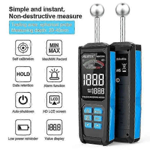 WM710A Igrometro digitale non distruttivo per il legno 1