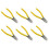 Pince coupante robuste 6X à bord renforcé jaune 1
