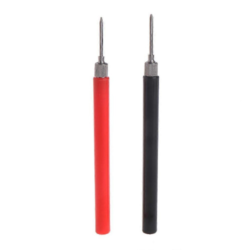 Insulated Test Probe Connector 10Pcs Black Durable for Electrical Industrial Meter Testing 2