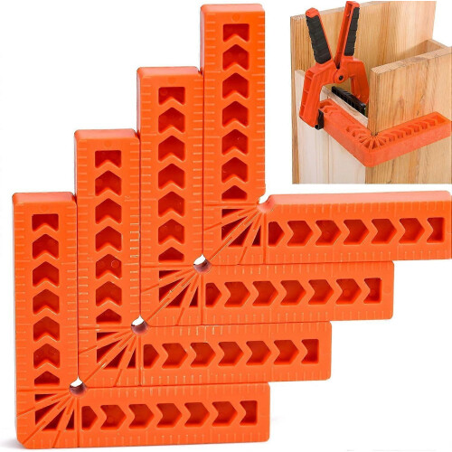 90 Degree L Type Positioning Squares Right Angle Clamp 4"/100mm AAA