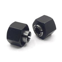 Durable 2-Pack Router Collet Assembly N693118 1/4" for DeWalt DCW600B Replacement