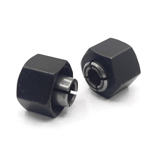 Durable 2-Pack Router Collet Assembly N693118 1/4" for DeWalt DCW600B Replacement
