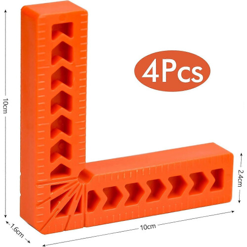90 Degree L Type Positioning Squares Right Angle Clamp 4"/100mm AAA 1