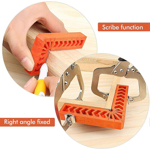 90 Degree L Type Positioning Squares Right Angle Clamp 4"/100mm AAA 2