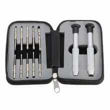 Cartier Eyeglass Repair Tool Set 12pc Nut Driver Kit for Rimless Frames