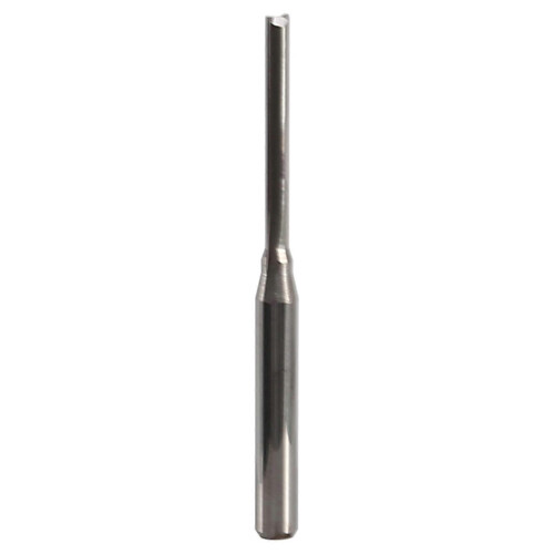 10pcs 3.175mm CED 2mm CEL 17mm Straight Slot Solid Carbide Two Double Flute Wood CNC Bits 1