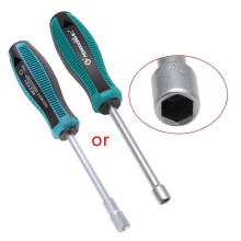 Chiave a bussola esagonale in metallo da 7 mm, cacciavite, utensile manuale