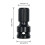 1/2" Square Drive 1/4" Hex Socket Adapter Electric Wrench Converter Efficiency Multicolor 3