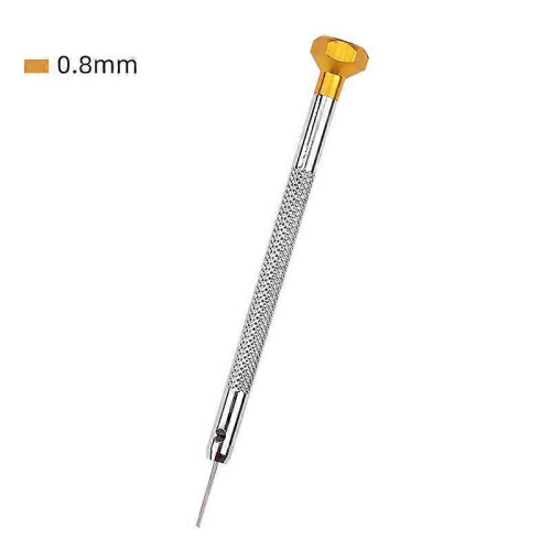 XHX Precision Slotted Screwdriver Set Flat Blade Watchmaker Repair Tools 0.8-1.6mm 1