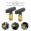 2Pcs M12 Lift Support Clamp 12mm Spark Plug Caliper Tool Tailgate Hatchback Trunk Yellow 5