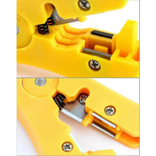 Universal Cable Cutter 2 Pack Wire Stripping Tool for UTP Cat5 Cat6 Cable Stripper 2