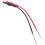 2 Pack Flexible Spoon Back Probes with 4mm Banana Plug Test Cables Black&Red 3