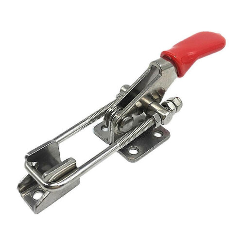4Pcs Solid Adjustable Toggle Latch Clamp Heavy Duty Metal Door Cabinet Box Case Hand Tool 1