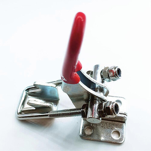 4Pcs Solid Adjustable Toggle Latch Clamp Heavy Duty Metal Door Cabinet Box Case Hand Tool 2
