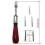 XHX Semi-Auto Spiral Ratcheting Hand-Pressure Screwdriver with Slotted and Phillips Bits 3