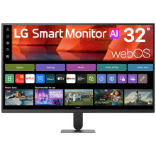 LG Smart Monitor 32U501SB-B, 32" Full-HD 120Hz webOS, Black