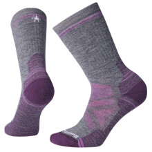 (L, Medium Grey) Smartwool Womens Hike Full Cushion Walking Crew Socks