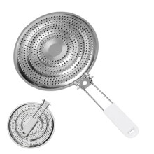 SIXHAOBU Doppelter W?rmeverteiler aus Edelstahl f?r Gas- und Elektroherd, W?rmediffusor Elektrischer Herd, Mehrzweck W?rmeverteilungsplatte,