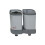 Gastrobedarf Westerbarkey Gl?sersp?ler Sp?lautomat Delfin 2100 mit 2 T?pfen 1