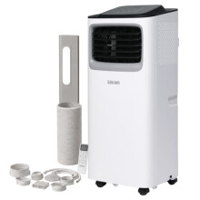 Olsen & Smith 9000 BTU Mobile Klimaanlage & Luftentfeuchter - 3-in-1 Klimager?t mit Abluftschlauch, Schiebefenster-Adapter, 24h-Timer & Fernbedienung
