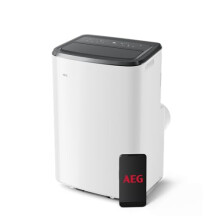 AEG Comfort 6000 AXP26U339CW mobiles Klimager?t / LED Display / Touch-Bedienung / 30-40 m? / nur 64 dB(A) / K?hlfunktion / Ventilator /