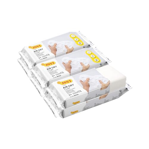 Jovi - Modellierpaste Air Dry 6 St?ck, Wei?, 3 kg (P85/6) 1