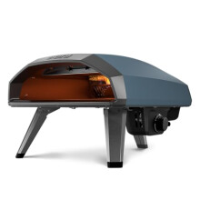 Ooni Koda 2 Gas Pizzaofen 14" ? Schieferblau ? Tragbarer Pizza Ofen mit G2 Gas Technologie ? Kompakt & Leistungsstark ? Neapolitanische Pizza