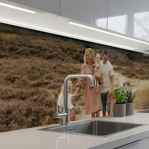 KitchenYeah? Spritzschutz K?chenr?ckwand Personalisiert Mit eigenem Foto