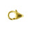 (10mm) 9ct Yellow Gold Lobster Trigger Clasp Catches 2