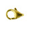 (12mm) 9ct Yellow Gold Lobster Trigger Clasp Catches 2