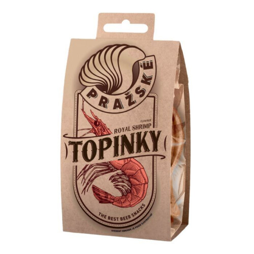 Topinky | Prawn Flavour Crispy Rye Bread | 1 x 75g