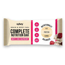 Vybey | Complete Nutrition Bar White Chocolate Raspberry bar | 1 x 80g