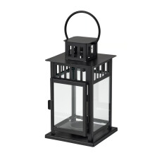 IKEA BORRBY Tealight Lantern Indoor Outdoor 20cm