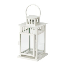 IKEA BORRBY Block Candle Lantern Indoor Outdoor 28