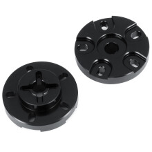 AXspeed 2pcs Aluminum Hex Wheel Hub Adapters for 1:12 Tamiya Lunch Box RC Car