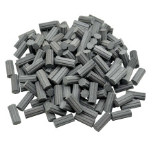 Cayway Mini Bricks Tiny Bricks, Miniature Brick for Landscaping, Mini Wall for Mini Garden Accessories (360 PCS Roman Column, Gray)