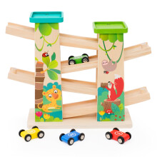 Wooden Race Track Car Ramp Racer for Baby