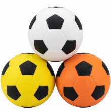 Falafoty 3 Pack 15 cm Soft Foam Footballs, Squishy Sponge Soccer Balls, Indoor & Outdoor Bouncy Balls for Summer Beach Pool Garden Play
