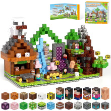 Magnetic Blocks, Magnetic Building Blocks Gryxpox, Magnet Tiles with Adventure World Blocks Toy, Magnetic Blocks For Kids Ages 4-8