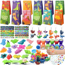 Dinosaur Party Bags Fillers - Dinosaur Party Favours for Kids, Dinosaur Pinata for Kids Parties