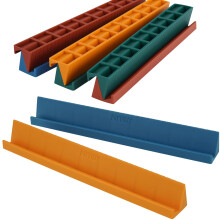 Silicone Domino Racks Set of 8, Anti-Slip Holders 3 Tilt Angles