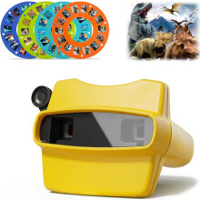 Pup Go 3D ViewFinder for Kids 3+, 4 Reels - Dinosaur, Animal, Ocean & Space